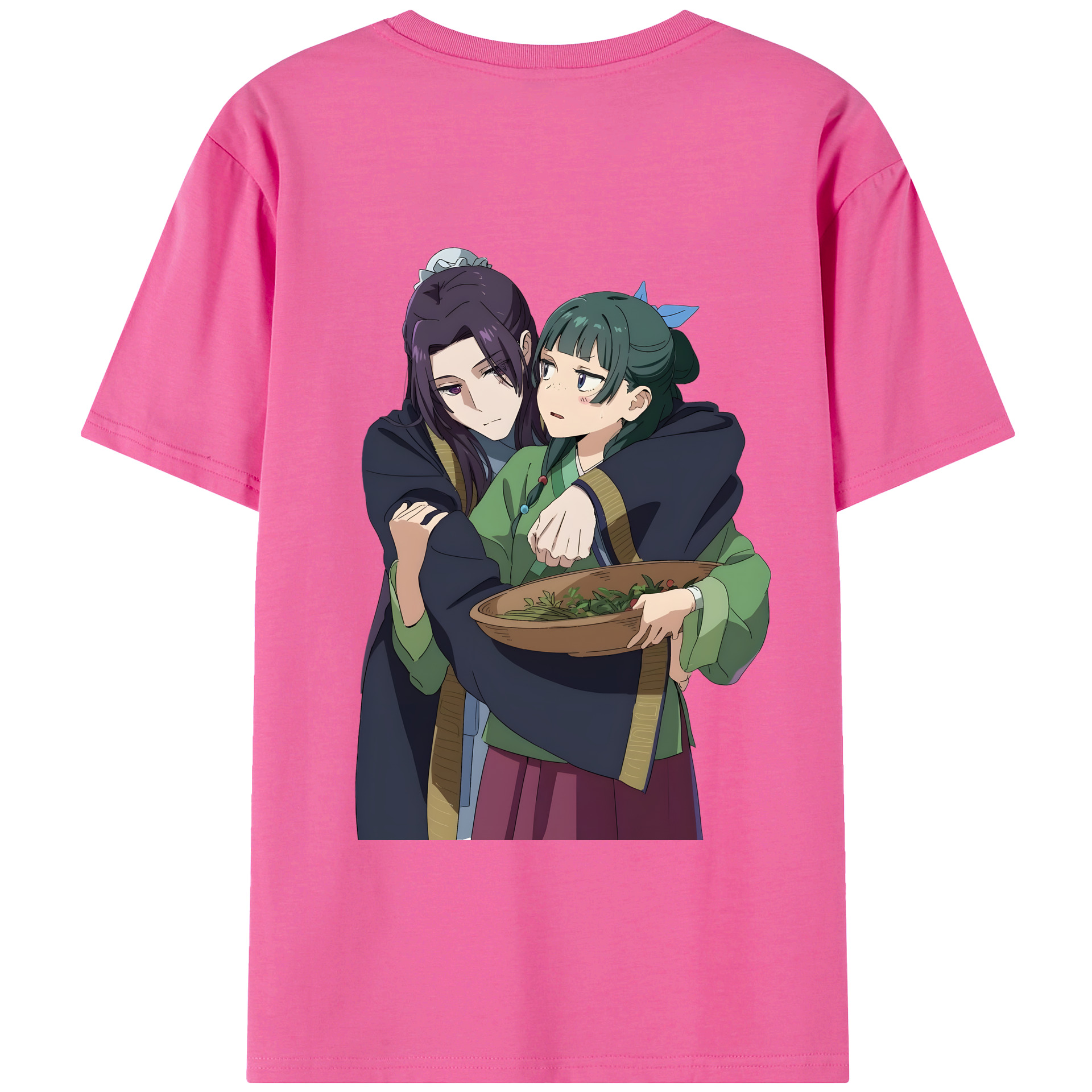 （画像用） 薬屋のひとりごと The Apothecary Diaries レディース半袖Tシャツ(バックプリント)